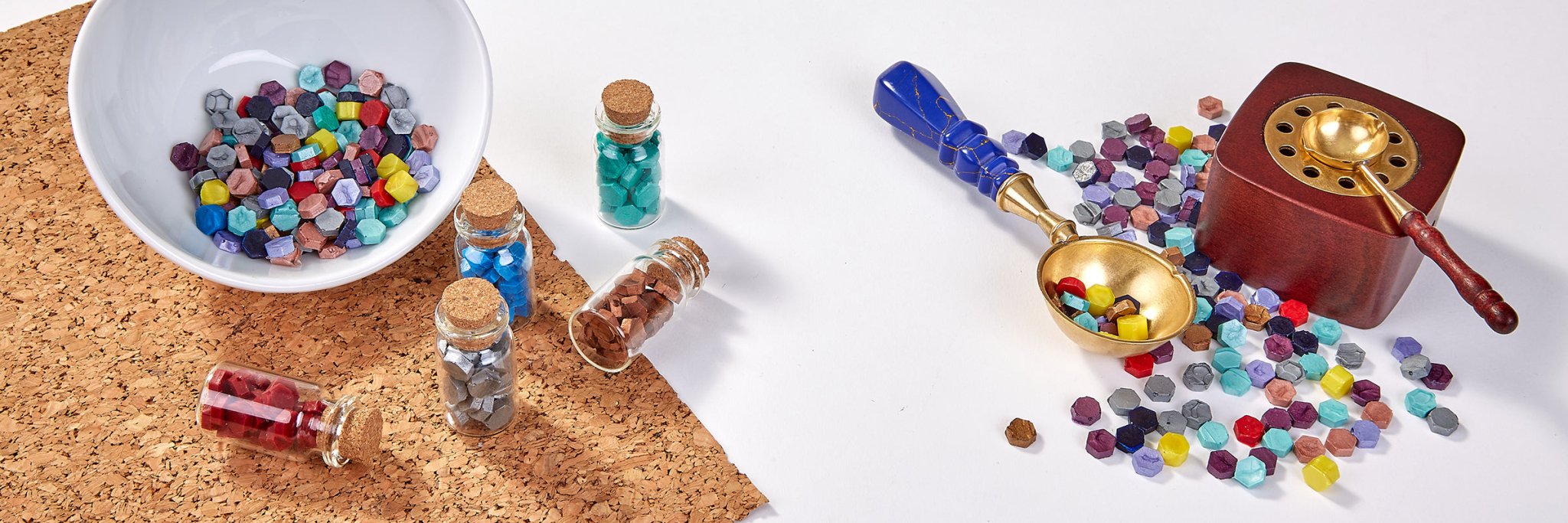 Sealing Wax Beads assorted Colors-Nostalgic Impressions