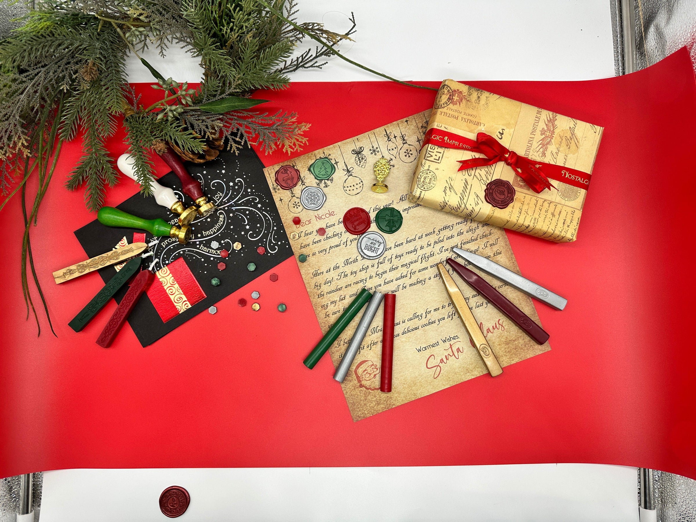 Christmas Wax Seals-Nostalgic mpressions