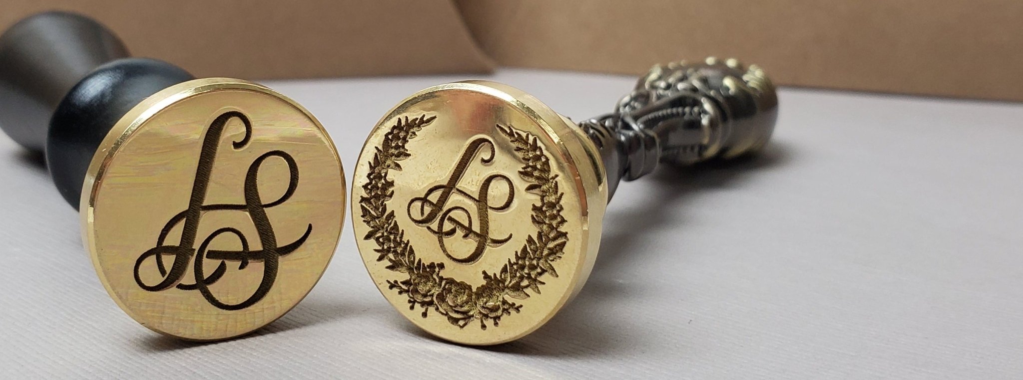 Initials, Monograms & Names Wax Seal Stamps  - Nostalgic Impressions