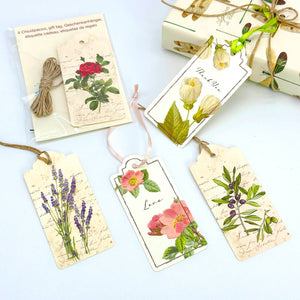 Love Italian Gift Tags with String - Pack of 4 - Nostalgic Impressions