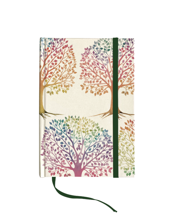 Italian Hard Cover Journals with strap 4x6-Multi Patterns
