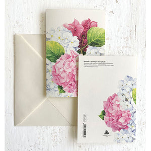 Hydrangea Italian Note Cards Boxed Sets 4x6" - by Tassotti Italy 8/8 - Nostalgic Impressions