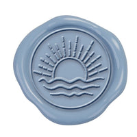 Sunrise Hand Pressed Adhesive Wax Seals #LS580HPNS - Nostalgic Impressions