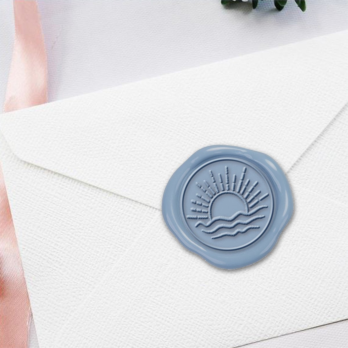 Sunrise Hand Pressed Adhesive Wax Seals #LS580HPNS - Nostalgic Impressions