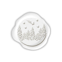 Winter Wonderland Adhesive Christmas Wax Seal Stickers 8PK - Hand Pressed 1 1/4" - Nostalgic Impressions