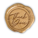 Thank You Wedding Wax Seal Stamp with Choice of Handle #7883