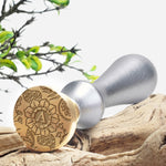 Floralicious Initial Custom Wax Seal Stamp #8017