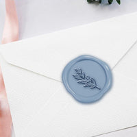 Rosemary Hand Pressed Wedding Motif Adhesive Wax Seals #8508 - Nostalgic Impressions