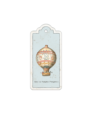 Montgolfier Italian Gift Tags with String - Pack of 4 - Nostalgic Impressions