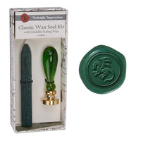 Murano Glass Handle Wax Seal Kit with popular symbols - Nostalgic Impressions