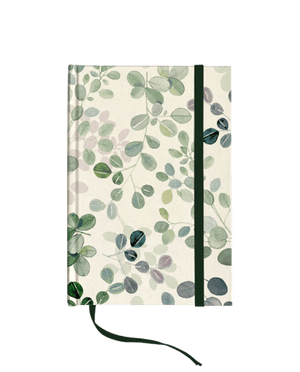 Eucalipto Italian Hard Cover Journals with strap 4x6 - Nostalgic Impressions
