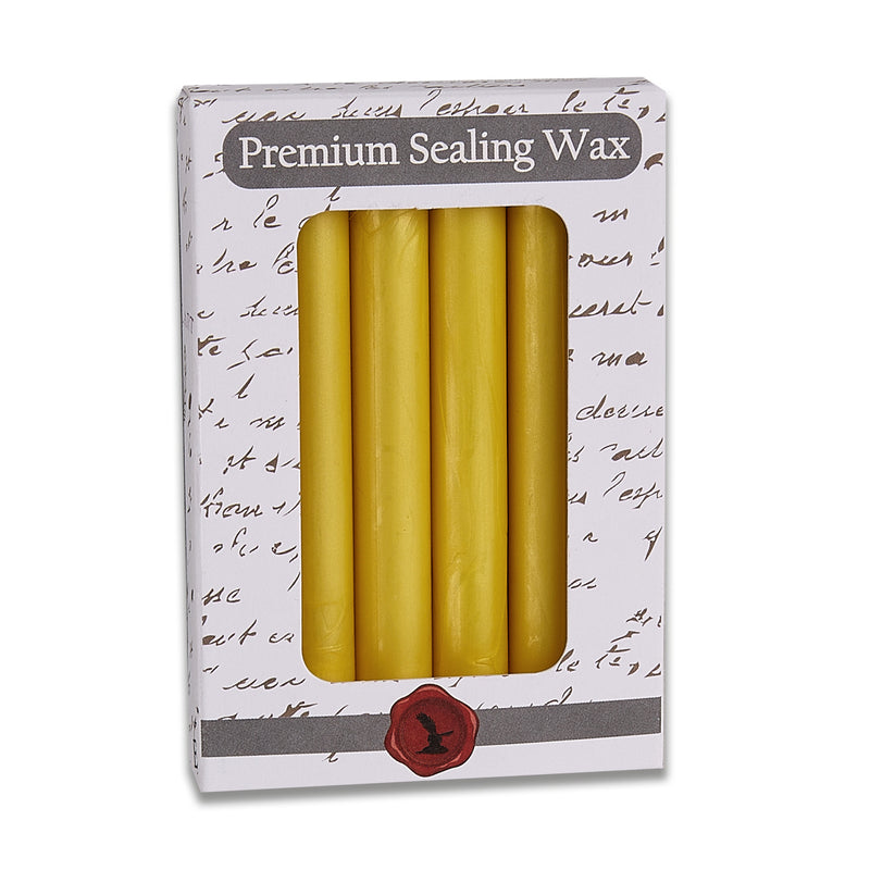 Primrose Yellow Premium Glue Gun Sealing Wax -Pack of 6 - Nostalgic Impressions