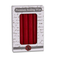 Deep Red Premium Glue Gun Sealing Wax - Pack of 6 - Nostalgic Impressions
