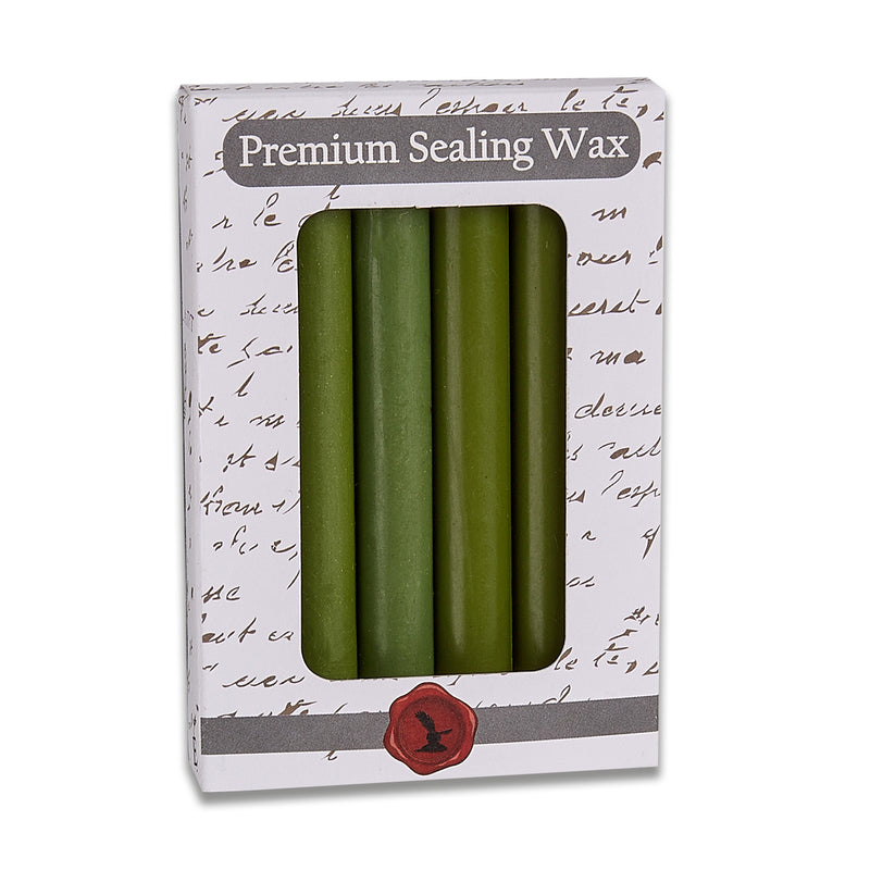 Olive Green Glue Gun Sealing Wax -Pack of 6 - Nostalgic Impressions