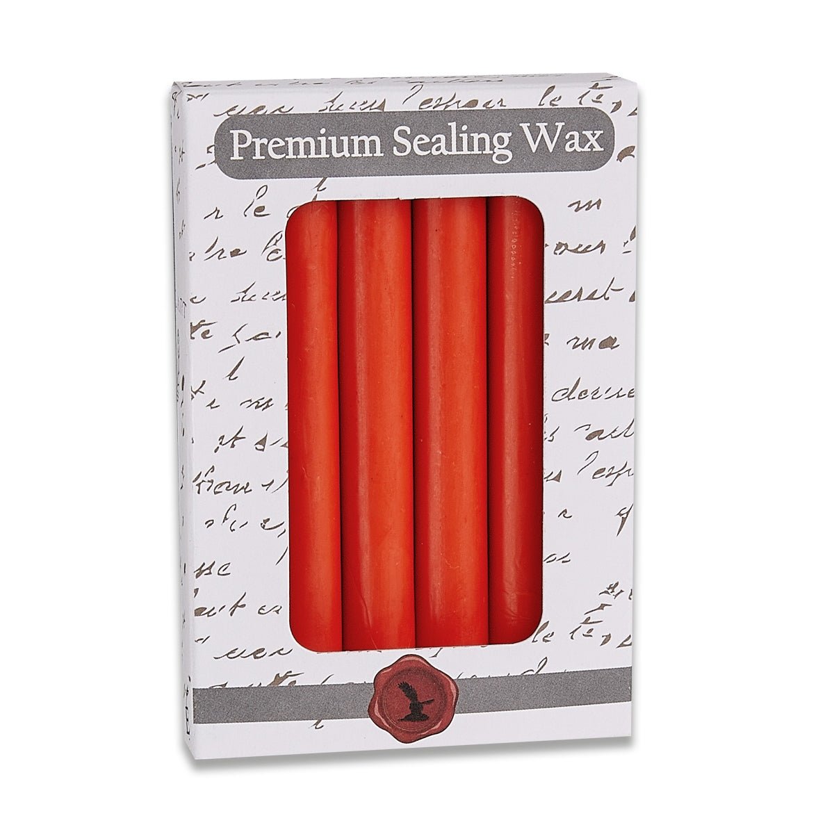 Orange Flame Premium Glue Gun Sealing Wax - Pack of 6 - Nostalgic Impressions