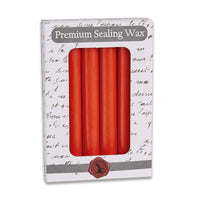 Orange Flame Premium Glue Gun Sealing Wax - Pack of 6 - Nostalgic Impressions