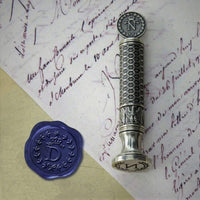 Napoleon Bonaparte Wax Seal Stamp with your Initial - Handcrafted in Italy - Nostalgic Impressions