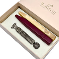 Napoleon Bonaparte Wax Seal Stamp with your Initial - Handcrafted in Italy - Nostalgic Impressions