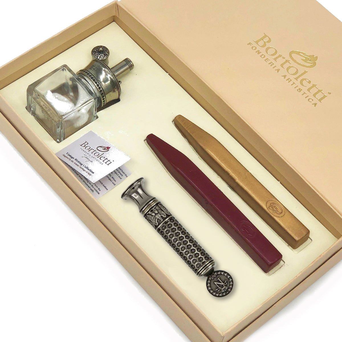 Napoleon Bonaparte Wax Seal Stamp with your Initial - Handcrafted in Italy - Nostalgic Impressions