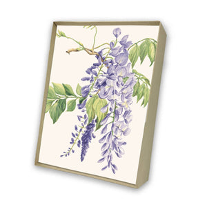 Wisteria Italian Note Cards Boxed Sets 4x6" - by Tassotti Italy 8/8 - Nostalgic Impressions