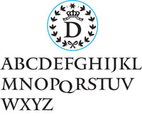 Napoleon Bonaparte Wax Seal Stamp with your Initial - Handcrafted in Italy - Nostalgic Impressions