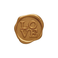 Love Adhesive Wax Seal Quick - Ship Stickers 25PK - 7 Colors - Nostalgic Impressions