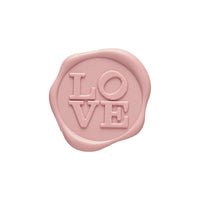 Love Adhesive Wax Seal Quick - Ship Stickers 25PK - 7 Colors - Nostalgic Impressions