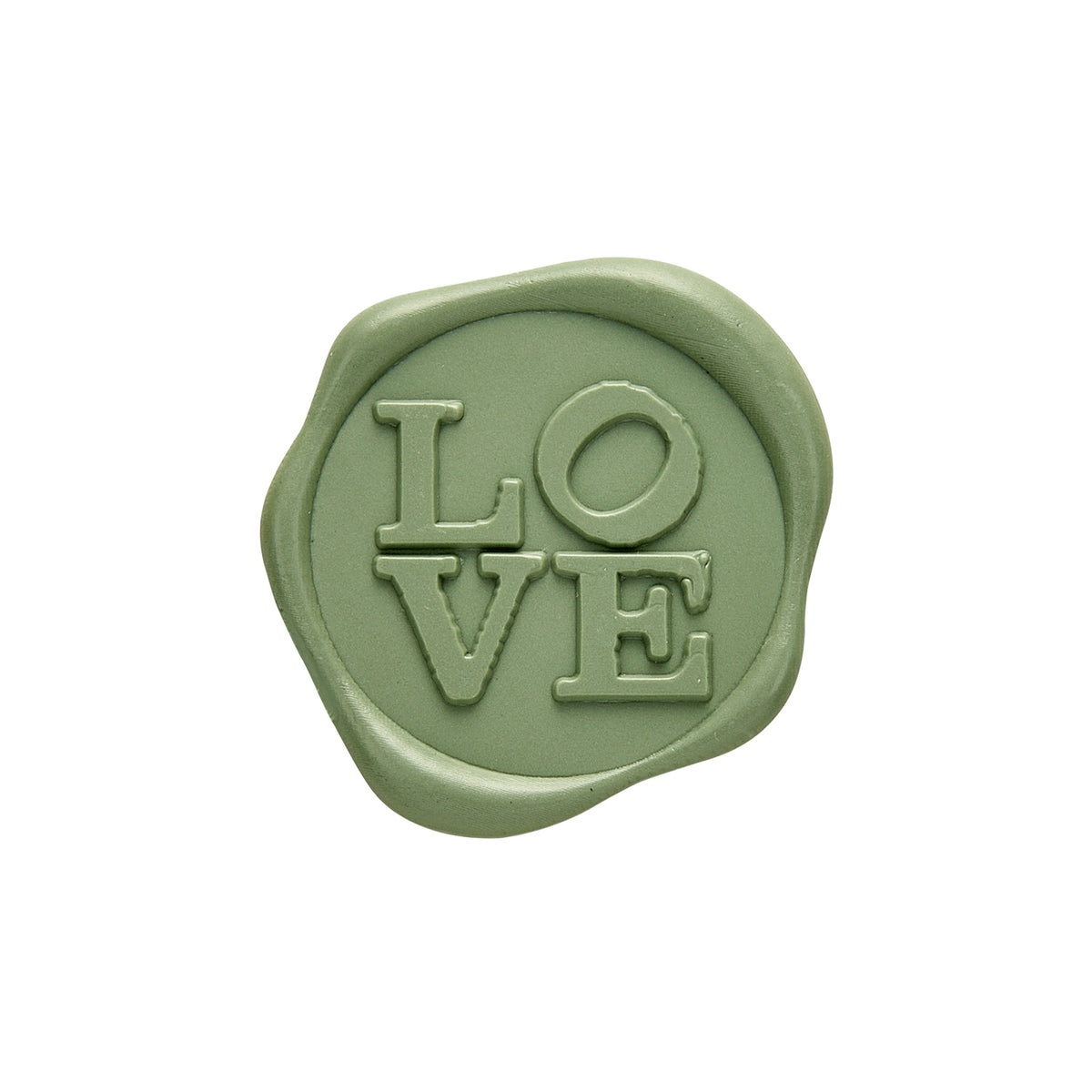 Love Adhesive Wax Seal Quick - Ship Stickers 25PK - 7 Colors - Nostalgic Impressions