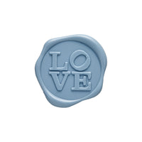 Love Adhesive Wax Seal Quick - Ship Stickers 25PK - 7 Colors - Nostalgic Impressions