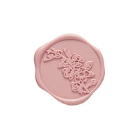 Sweet Magnolia Wedding Adhesive Wax Seal Quick - Ship Stickers 25PK - 6 Colors - Nostalgic Impressions