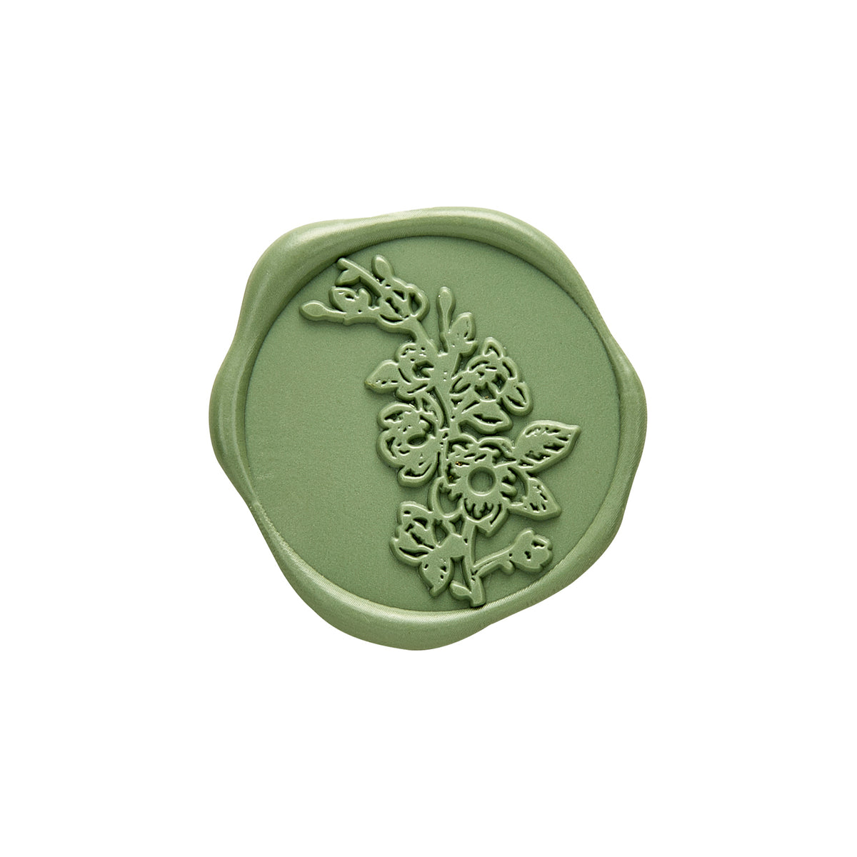 Sweet Magnolia Wedding Adhesive Wax Seal Quick - Ship Stickers 25PK - 6 Colors - Nostalgic Impressions