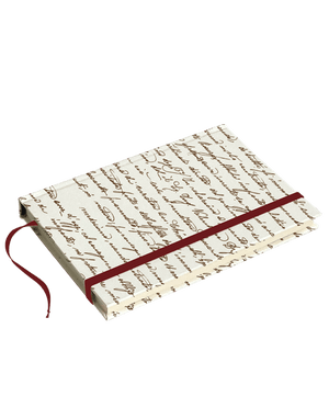 Scrittura Italian Hard Cover Journals with strap 4x6 - Nostalgic Impressions