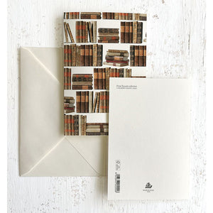 Library Books Italian Note Cards Boxed Sets 4x6" - by Tassotti Italy 8/8 - Nostalgic Impressions