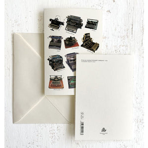 Typewriters Italian Note Cards Boxed Sets 4x6" - By Tassotti Italy 8/8 - Nostalgic Impressions