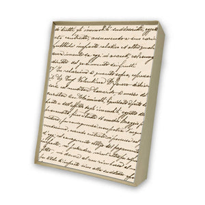 Scrittura Italian Note Cards Boxed Sets 4x6" - By Tassotti Italy 8/8 - Nostalgic Impressions