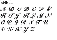 Intertwined Monogram Adhesive Wax Seals Snell LS245SN Bundle with Stamp - Nostalgic Impressions