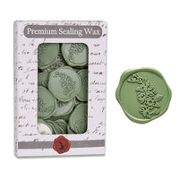 Sweet Magnolia Wedding Adhesive Wax Seal Quick - Ship Stickers 25PK - 6 Colors - Nostalgic Impressions