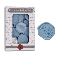 Sweet Magnolia Wedding Adhesive Wax Seal Quick - Ship Stickers 25PK - 6 Colors - Nostalgic Impressions