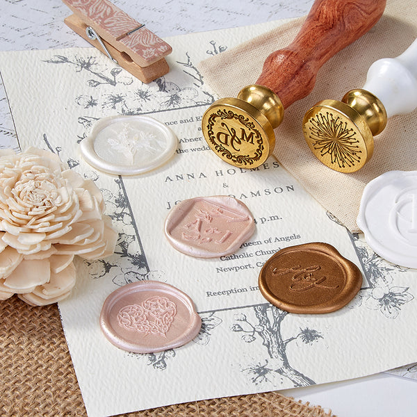 Wedding Wax Seal Stamps-Nostalgic Impressions