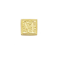 Brass Filigree Initial Wax Seal Stamp Gift Set Kit with Gold Sealing Wax - Nostalgic Impressions