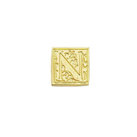 Brass Filigree Initial Wax Seal Stamp Gift Set Kit with Gold Sealing Wax - Nostalgic Impressions
