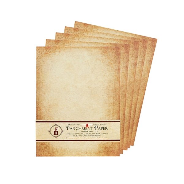 Aged 8.5 x 11 Stationery Parchment Colored Regular Papers Color Paper