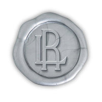 Intertwined Monogram Adhesive Wax Seals Sappho Solid LS245SS Bundle with Stamp - Nostalgic Impressions