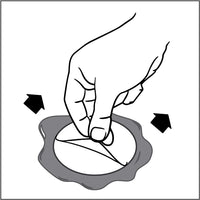 Halloween Spider Web Black Adhesive Symbol Wax Seal Stickers 50PK - Hand Pressed 1 1/4" - Nostalgic Impressions