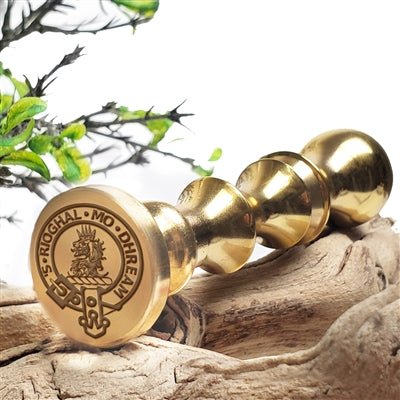 Family Crest or Clan Badge Custom Wax Seal Stamp from your Art! - Nostalgic Impressions