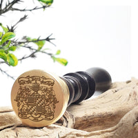 Family Crest or Clan Badge Custom Wax Seal Stamp from your Art! - Nostalgic Impressions