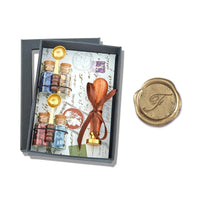 Bead Wax Seal Kit with Bead Wax, Spoons and Wax Seal Stamp - Nostalgic Impressions