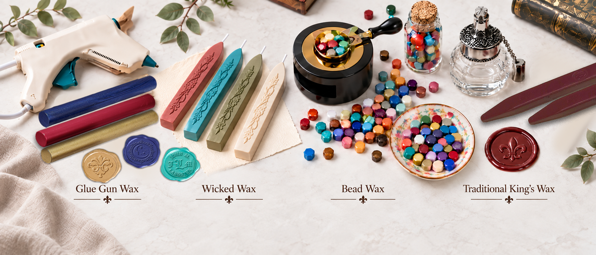 Modern and Traditional Sealing Waxes - Nostalgic Impressions