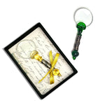 Murano Glass Magnifier with Pewter detailing-Gift-Boxed