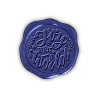 Joy Adhesive Christmas Wax Seal Stickers 8PK - Hand Pressed 1 1/4" - Nostalgic Impressions